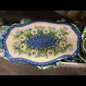 Polish Pottery Platter